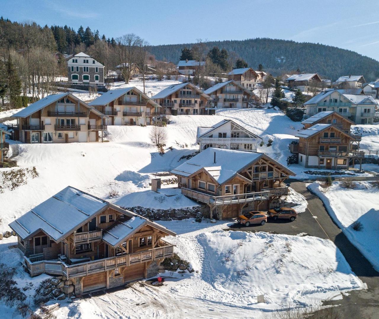 Aparthotel Les Adrets Gérardmer Exterior foto